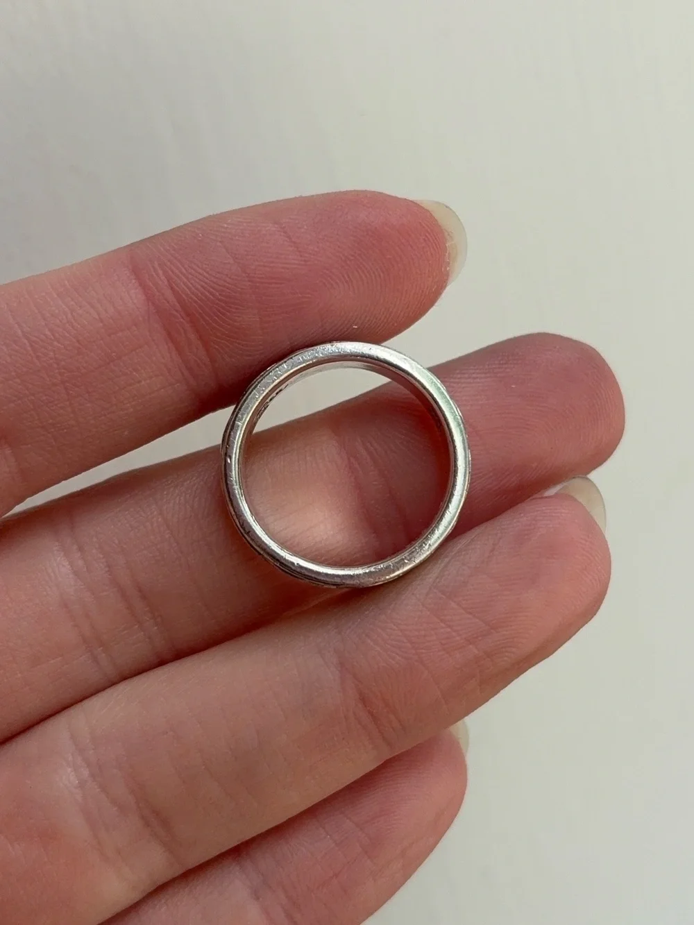 Sterling Silver Celtic Knot Wide Band Vintage Ring